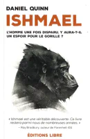 1ère de couverture de Ishmael : l'homme une fois disparu, y aura-t-il un espoir pour le gorille? par Daniel Quinn